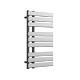 Open Flat Chrome Towel Radiator