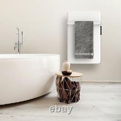 Panel Heater Vertical Radiator Bathroom Infrared Towel Warmer Slim Wall Mounted