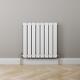 RadiLux Designer Radiator Horizontal Double Flat Panel Rad White 600x608mm