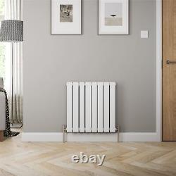 RadiLux Designer Radiator Horizontal Double Flat Panel Rad White 600x608mm