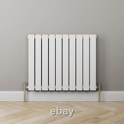 RadiLux Designer Radiator Horizontal Double Flat Panel Rad White 600x760mm