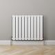 RadiLux Designer Radiator Horizontal Double Flat Panel Rad White 600x760mm