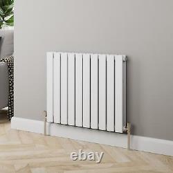 RadiLux Designer Radiator Horizontal Double Flat Panel Rad White 600x760mm