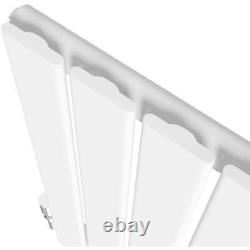 RadiLux Designer Radiator Horizontal Single Flat Panel Rad White 600x1444mm