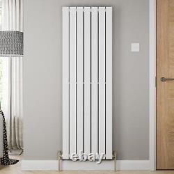 RadiLux Designer Radiator Vertical Single Flat Panel Rad White 1600x532mm