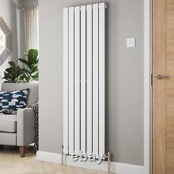 RadiLux Designer Radiator Vertical Single Flat Panel Rad White 1600x532mm