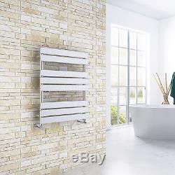 Radiator Bathroom Flat Heated Towel Rail Central Heating Ladder Rad
