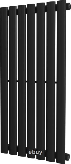 Radiator Black Designer Horizontal Vertical Oval Column Panel Central Heating