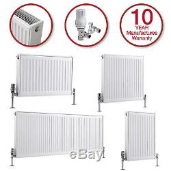 Radiator Compact Convector White Type 11 21 22 300mm 600mm Panel Central Heating