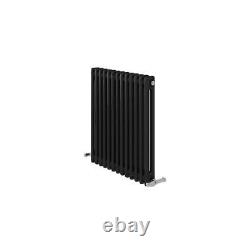 Radiator Designer Anthracite Double Panel Horizontal Colosseum Central Heating