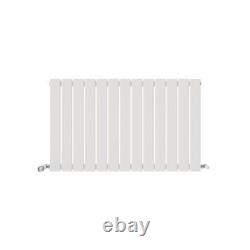 Radiator Horizontal Single Flat Panel Designer Slimline Rad Anthracite White UK