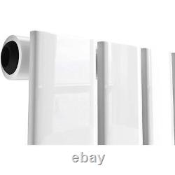 Radiator Horizontal Single Flat Panel Designer Slimline Rad Anthracite White UK