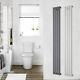 Radiator Tall Upright Vertical Design Oval Column Towel Central Heating warmer-B