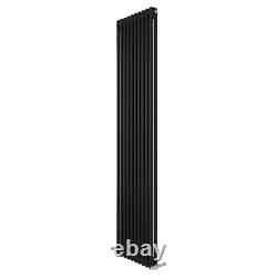 Radiator Two Column Matt White Anthracite Grey 1800 600 300 Central Heating Rad