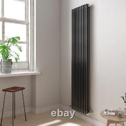 Radiator Two Column Matt White Anthracite Grey 1800 600 300 Central Heating Rad