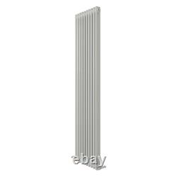 Radiator Two Column Matt White Anthracite Grey 1800 600 300 Central Heating Rad