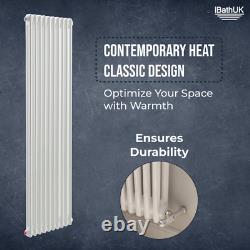 Radiator Two Column Matt White Anthracite Grey 1800 600 300 Central Heating Rad