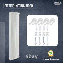 Radiator Two Column Matt White Anthracite Grey 1800 600 300 Central Heating Rad