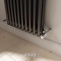 Radiator Vertical 2 Column Traditional Design Heating Anthracite 1800x470mm