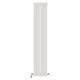 Radiator Vertical Designer Double Column Flat Panel Heater 1600x306mm White