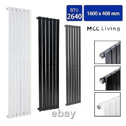 Radiator Vertical Designer Flat Panel Central Heating Radiator 1600mm Height UK