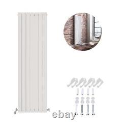 Radiator Vertical Flat Panel Double Column White 1800 x 532 Central Heating Rad