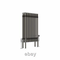 Raw Metal Traditional 2 3 4 Column Radiator Horizontal Cast Iron Style Rads UK