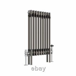Raw Metal Traditional Radiator 2 Column Cast Iron Style Rads Central Heating