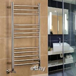 Riga Stainless Steel Central Heating Towel Rail Bathroom Radiator 400 500 600 w