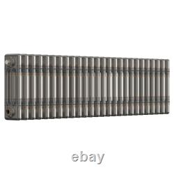 SALE Lux Heat Horizontal Bare Metal Lacquer Column Radiator