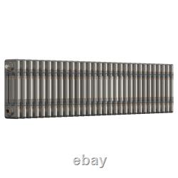 SALE Lux Heat Horizontal Bare Metal Lacquer Column Radiator