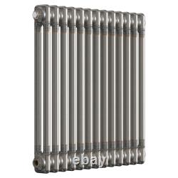 SALE Lux Heat Horizontal Bare Metal Lacquer Column Radiator