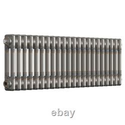 SALE Lux Heat Horizontal Bare Metal Lacquer Column Radiator