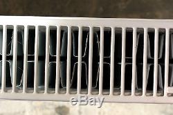 Set of six matching PURMO premium quality central heating radiators with TRVs