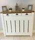 Simply Bespoke Rustic Farmhouse Radiator Covers Made To Any Size / Solid
