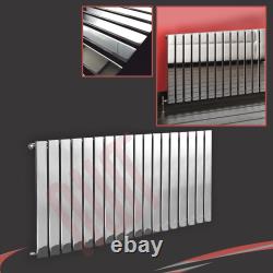 Slimline Chrome Radiators Flat Panel Vertical & Horizontal + Towel Bars (LUNA)