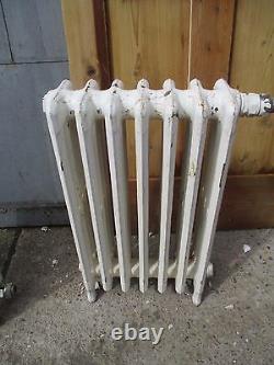 Small Victorian cast iron radiator radiators floor standing 4 column 2 rem
