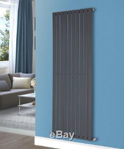 Tall Upright Vertical Designer Radiator Flat Panel Central Heating + FREE Valves