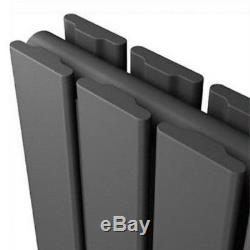 Tall Upright Vertical Designer Radiator Flat Panel Central Heating + FREE Valves
