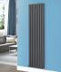 Tall Vertical Central Heating Double Column Panel Designer Radiator Anthracite