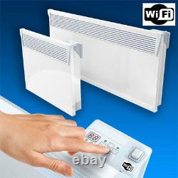 Tesy Electric Convector Panel Heater Radiator Wi-Fi Enabled Wall Mounted