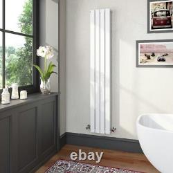 The Heating Co. Bonaire white double vertical flat panel radiator 1600 x 304