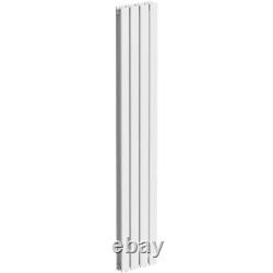 The Heating Co. Bonaire white double vertical flat panel radiator 1600 x 304