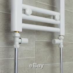 Towel Rail Rad Central Heating Bathroom Radiator White 800mm Wide x High Sizes