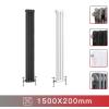 Traditional 2 3 4 Column Cast Iron Style Vertical Radiator Central Heating Rads