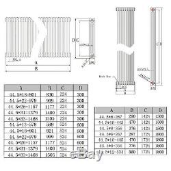 Traditional 2/3 Column Horizontal Central Heating Radiators Cast Iron Style Rads