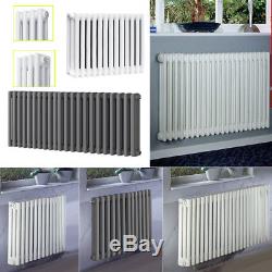 Traditional 2 & 3 Columns Cast Iron Style Radiator UK Central Heating Metal Rads