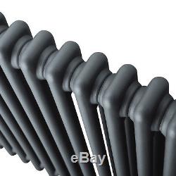 Traditional Anthracite Column Radiators Central Heating Victorian Cast Iron New
