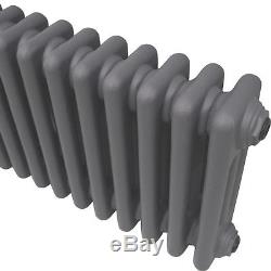 Traditional Cast Iron Radiator Vintage Room Central Heating Double/Triple