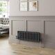 Traditional Colosseum Horizontal Double Bar Column Radiator 300x830 Anthracite